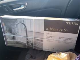 2517130 Allen Roth Tolland Pull-down Sensor Kitchen Faucet