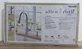 Fp1b4220sp Allen Roth Albers Pull-down Kitchen Faucet Stainless Steel Finish