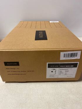 F0117-bsh-mb Altair Design Herne Complete Shower System In Matte Black With 8 Inch Round Rain Head