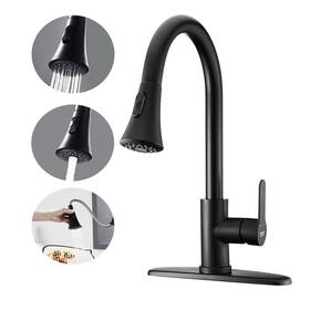 Amazing Force 655100818101 Kitchen Faucet With Pull Down Sprayer 2 Modes Stainless Steel Sink Fa