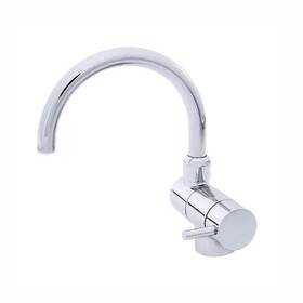 132-1729-cp Ambassador Marine Aidack Elite Folding Tap With Arc Spout - Chrome