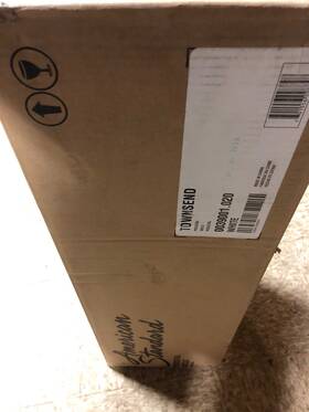 0039001.020 American Standard Townsend Pedestal Leg White