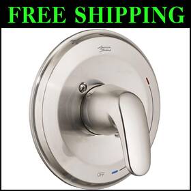American Standard 012611629532 High-performance Brushed Nickel Valve Only Trim Kit With Water-saving Features