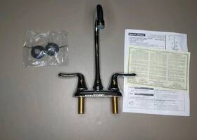 2475f American Standard Cadet Centerset 4 Inch Bar Sink Faucet Swivel Gooseneck Spout
