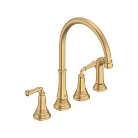 4279701.gn0 American Standard 4279.701 Delancey Double Handle Widespread - Brushed Cool