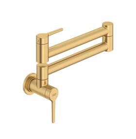 4803900.gn0 American Standard Studio S Wall Mount Pot Filler Faucet Brushed Gold