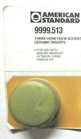 0000.993 American Standard 513 512 Amarilis Faucet Honeydew Accent 1 Ceramic Button Green