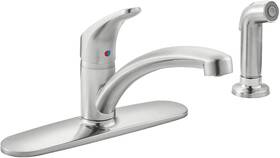 7074040.075 American Standard Colony Pro Single-handle Kitchen Faucet With Sprayer