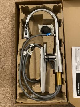 7617.300.002 American Standard Hillsdale Pull-down Dual Spray Kitchen Faucet
