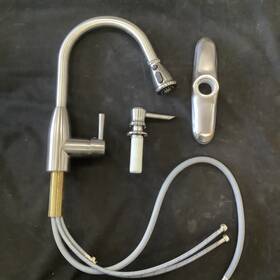 9012.301.075 American Standard Mckenzie Pull-down Kitchen Faucet Stainless Steel