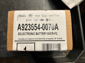 A923654-0070a American Standard Lithium Faucet Battery For Serin