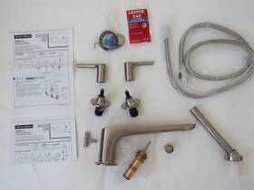 T105901 American Standard Eaf350 Faucet Lavatory Studio S Roman Tub Shower Nickel