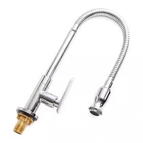 Anqtovp 726084905399 Outdoor Kitchen Sink Faucet In Chrome Finish 1 Pack 2.95 Inch H X 6.85 W 13