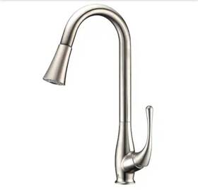 Kf-az042 Anzzi Singer Series Single-handle Pull-down Sprayer Kitchen Faucet