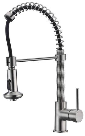 Anzzi Kf-az194bn Kf-az194 Step 1.8 Gpm 1 Hole Pre-rinse Kitchen Faucet - Nickel