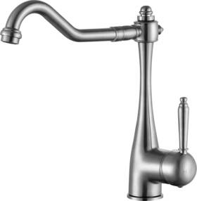 Kf-az198bn Anzzi Patriarch Single Handle Standard Kitchen Faucet In Brushed Nickel