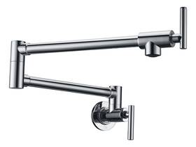 Kf-az258ch Anzzi Kf-az258 Braccia 4 Gpm Wall Mounted Double Handle Pot - Chrome