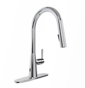 Kf-az701ch Anzzi Kf-az701 1.8 Gpm 1 Hole Pull Down Kitchen Faucet - Chrome