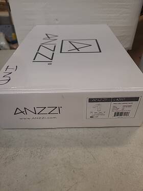L-az037 Anzzi Revere Single Hole Low-arc Bathroom Faucet In Polished Chrome