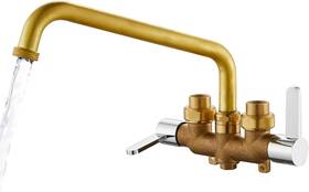 Aolemi 705353101274 Laundry Utility Sink Faucet Wall Mounted Tub 3 Inch Center
