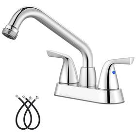 B0clxvnlqn Aolemi Laundry Utility Sink Faucet 4 Inch Centerset Swivel Spout Stainless Steel