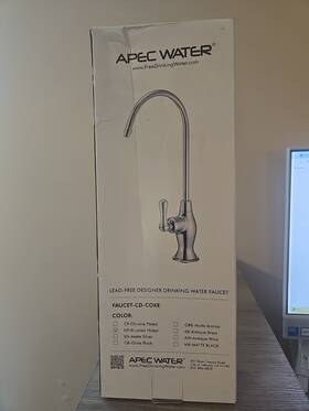 Coke207 Apec Water Systems 854961005280 Ceramic Disc Reverse Osmosis Filter Faucet Brushed Nickel