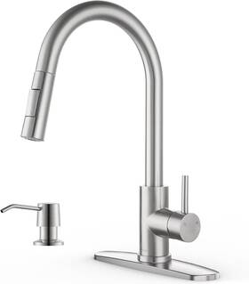 Appaso 191171358127 Rv Kitchen Sink Faucet With Flexible Arc Rotatable Sprayer Camper Motorhome New