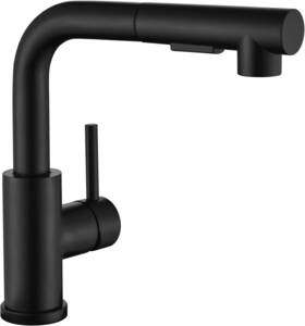 Ap-aps266mb  Appaso Matte Black Bar Sink Faucet Pull-out Sprayer Single Handle