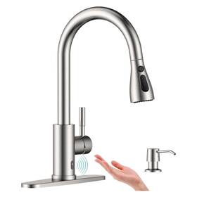 Aps1005tl-bn-sd Appaso Touchless Kitchen Faucet With Pull-down Sprayer Sink