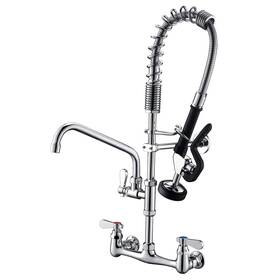 Aps295cp Appaso Commercial Faucet For Restaurant Pre-rinse Sink With Pull Down