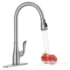 B07zhx3krq Appaso Kitchen Faucets With Pull Down Sprayer 3 Holes Brushed Nickel Si