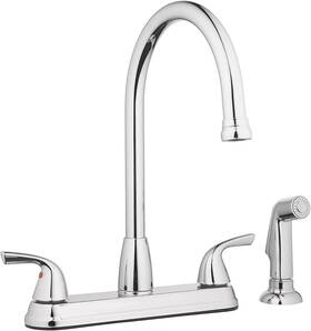 21-k822-avd Aqua Vista 820633951193 Kitchen Sink Faucet With Side Spray Polished Chrome High