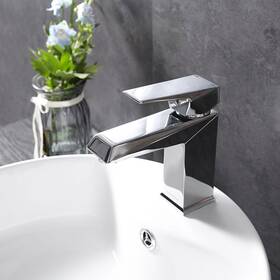 81fh1011-4-7-chr Aquaterior Bathroom Faucet For Vessel Sink Basin Mixer Tap Chrome Aqt0019