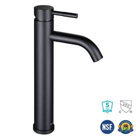 81fh1037-b205h-mb Aquaterior Single Handle Bathroom Vessel Sink Faucet Stainless Steel Basin Tap