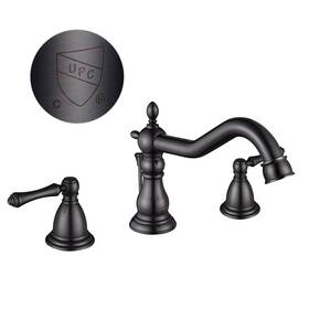 81fh3005-h05-orb Aquaterior Widespread Basin Faucet Bathroom Sink Mixer Tap Popup Drain Oil-rubbed