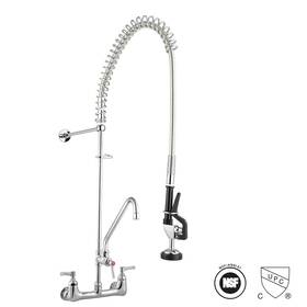 Aqua000035 Aquaterior 44 Inch Commercial Pre-rinse Faucet Kitchen Sprayer Wall Mount Add-on Tap