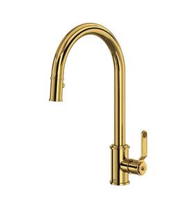 U.4544ht-ulb-2 Armstrong Perrin And Rowe Single Pulldown Faucet With Textured Handl