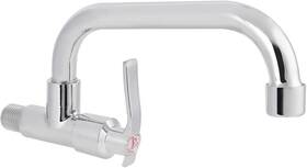 Aunmas 784911310686 Wall Mount Kitchen Faucet G1/2inch Pull Down Cold Water Tap Singl