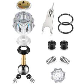 Sue-avenuebool-0167 Avenuebool Acrylic Single Handle Trim Set Complete Faucet Repair Kit Clear