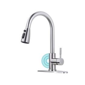 Ts12c03-dc Avitas Single Handle Pull Down Sprayer Kitchen Faucet With Touchless Sensor Stainless