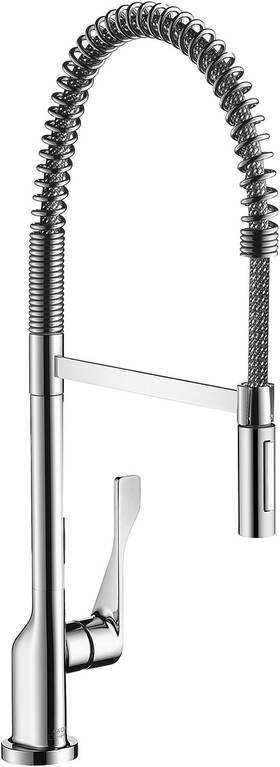 39841001 Axor Hansgrohe Citterio Semi-pro Kitchen Faucet Polished Chrome - New Open Box