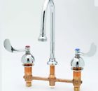 B-2866-05cr Ands Brass And Deck Mounted Medical Faucet With Centers Swiv