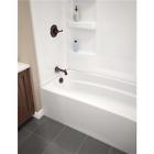 B10513-6030l-wh Wht Hycroft Lh Bathtub Unit Each 00034449878616