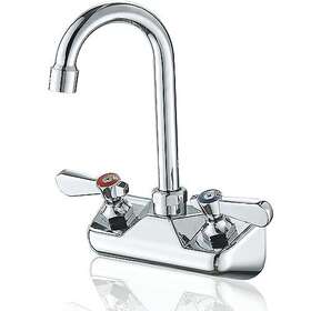 Bathfinesse 762027831660 Kitchen Sink Faucet Wall Mount 4 Center Commercial Fau