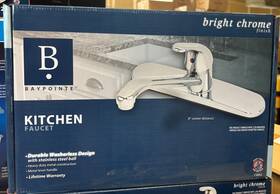 116853 Baypointe Bright Chrome Finish Kitchen Faucet
