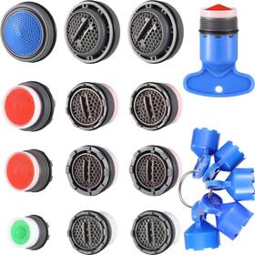 B08yymy58t Bbto 12 Faucet Aerator Replacements And 5 Removal Tool Wrenches Sizes 16.5-24 Mm