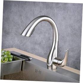 Blss1749n Bela Professional High-arc Kitchen Faucet Sink Mixer 10.75 Inch Brushed Nickel
