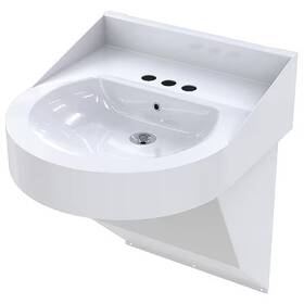 Wh3740-09 Bestcare Hospital Sink 21.5 Inch X19 X7 White
