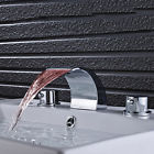 B6122706 Bf0168 Votamuta Bathroom Led Waterfall Faucet Widespread Dual Handles 742010661818