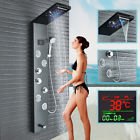 Bf0288 Votamuta Waterfall Shower Panel Column Rain Head Body 742010637509
